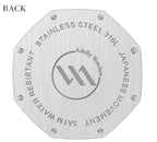 APOLLO – Rose Gold Stainless Steel Black Strap – 41mm Japanese Movement Limited Edition Watches Men’s Watches with Gems