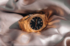Men's Rose Gold Stainless Steel Watch – 41 mm Case
